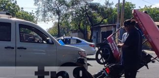 Foto: Choque con caponera en Managua / TN8