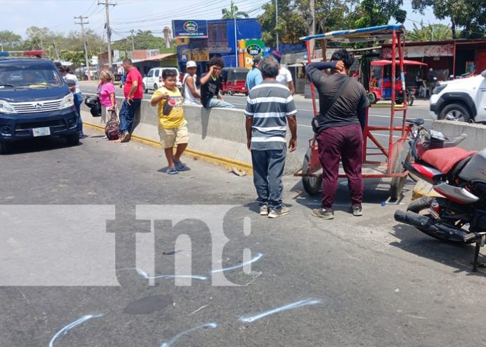 Foto: Accidente en Carretera Norte, Managua / TN8