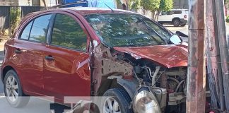 Foto: Fuerte accidente en Bolonia, Managua / TN8