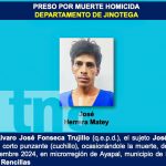 Policía Nacional detiene a homicida prófugo desde diciembre
