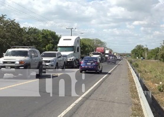Foto: Plan de emergencia vial en Nicaragua / TN8