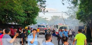 Foto: Fuerte incendio en una vivienda de Corinto, Chinandega / TN8