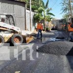 Foto: Mejoramiento de calles en Managua / TN8
