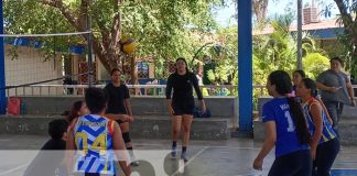 Foto: Festival de voleibol en colegio de Managua / TN8