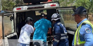Foto: Accidente en carretera de La Libertad a Juigalpa / TN8