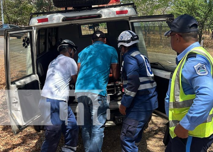 Foto: Accidente en carretera de La Libertad a Juigalpa / TN8