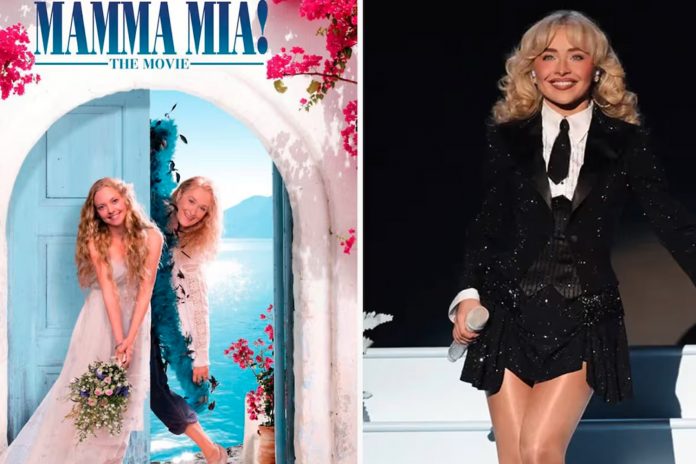 Foto: Sabrina Carpenter suena fuerte para Mamma Mia/Cortesía