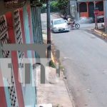 Foto: Accidente en el Distrito VII de Managua/TN8