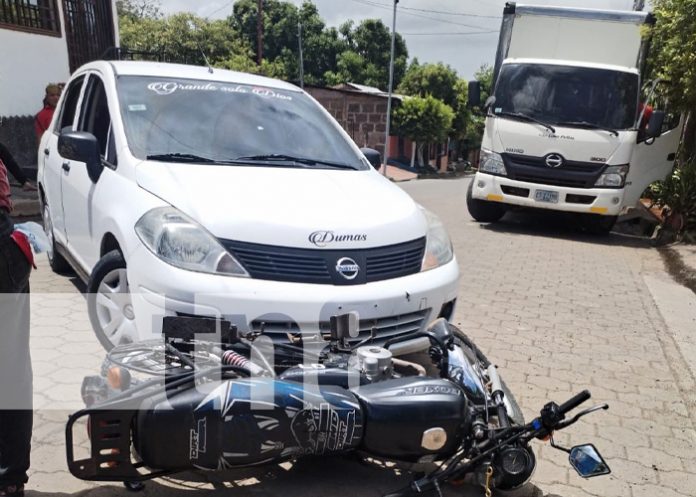 Foto: Choque en Juigalpa /TN8 Foto: Choque en Juigalpa /TN8