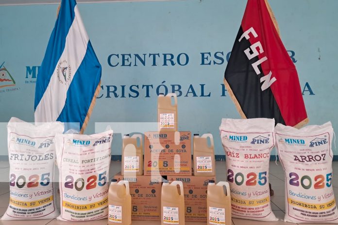 1 Foto: Segunda entrega de Merienda Escolar beneficia a más de 58 mil estudiantes en Masaya/TN8