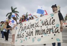 Protestas en Panamá ante el posible regreso de minas Foto: Panamá debate el regreso de la minería /cortesía
