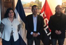 Nicaragua fortalece vínculos con sindicalistas de la educación en Chile