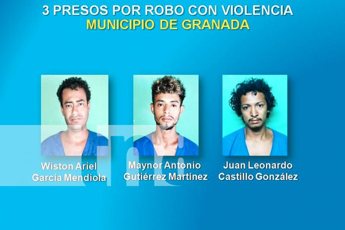 Foto: Policía de Granada captura a cinco implicados en diversos delitos/TN8