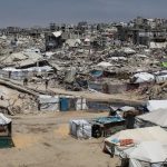 Foto: Israel bombardea escuela en Gaza /cortesía