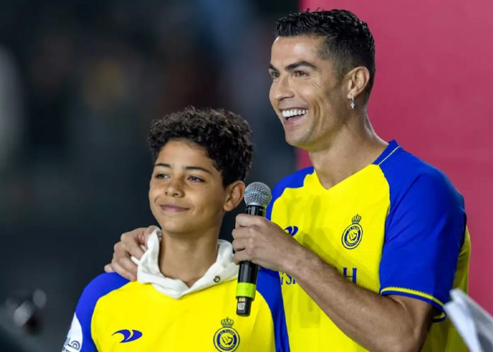 Foto: Cristiano Ronaldo Jr. sorprende /cortesía Foto: Cristiano Ronaldo Jr. sorprende /cortesía