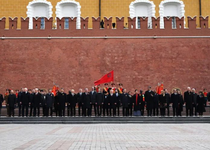 Foto: Putin lidera homenaje internacional /cortesía Foto: Putin lidera homenaje internacional /cortesía