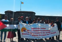 Embajada de Nicaragua participa en acto de memoria antifascista en Bélgica