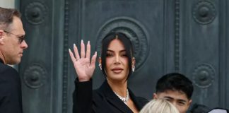 Foto: Kim Kardashian frente a sus asaltantes /cortesía