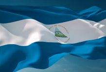 Foto: bandera de Nicaragua / Cortesía