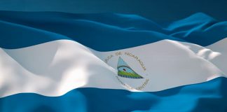 Foto: bandera de Nicaragua / Cortesía