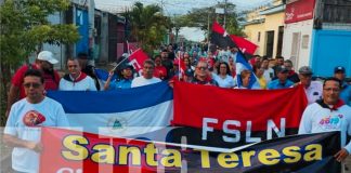 Foto: Santa Teresa honra a sus héroes revolucionarios/TN8