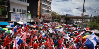 Foto: Huelga obrera sacude Panamá /cortesía