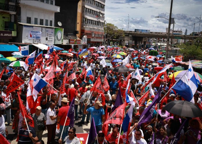 Foto: Huelga obrera sacude Panamá /cortesía Foto: Huelga obrera sacude Panamá /cortesía