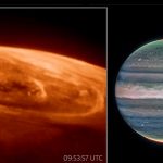 ¿Fenómeno nunca visto? NASA detecta auroras en Júpiter que estallan en segundos Foto: El telescopio espacial James Webb de la NASA/Cortesía