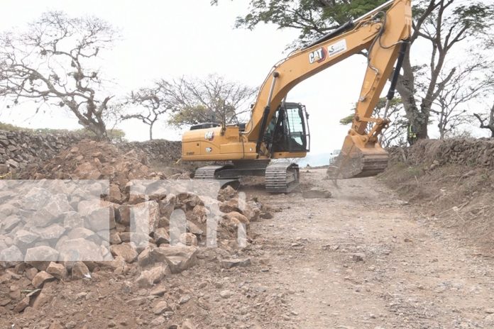 Foto: Proyecto de adoquinado en la comunidad El Regadillo, Estelí/TN8