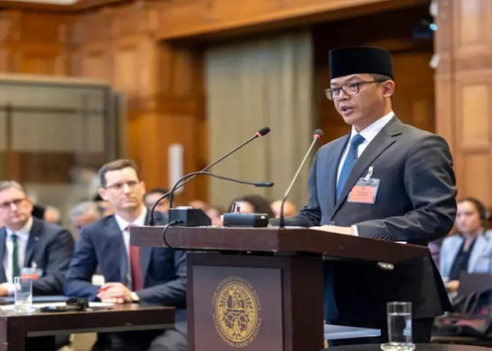 Foto: Indonesia se enfrenta a Israel en la CIJ /cortesía Foto: Indonesia se enfrenta a Israel en la CIJ /cortesía