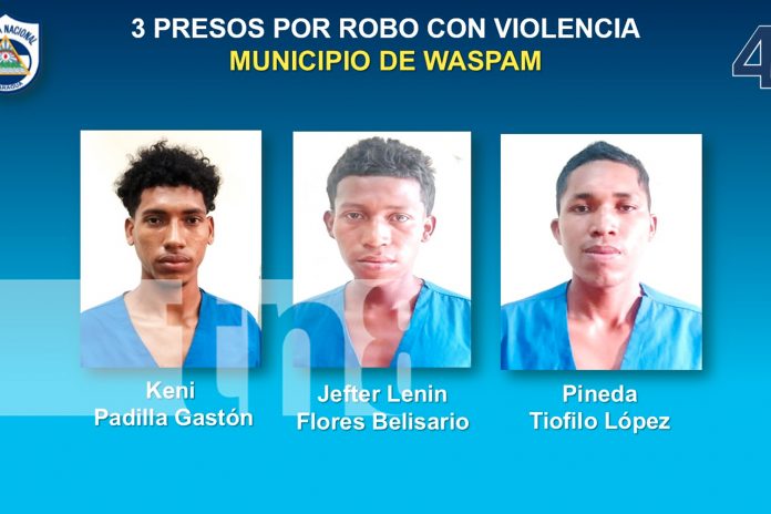 1 Capturan a seis delincuentes en RACCN/TN8