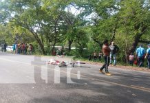 Motociclista impacta a adulto mayor y menor que viajaban en bicicleta en Nueva Segovia Foto: Motociclista impacta a adulto mayor y menor que viajaban en bicicleta en Nueva Segovia/TN8