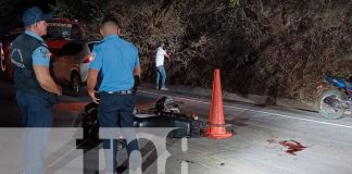 Foto: Motociclista muere en trágico accidente en la Carretera Vieja a León/TN8