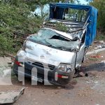 Increíble escape en Managua: accidente deja auto destruido, pero conductor ileso Foto: Increíble escape en Managua / TN8