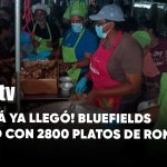 ¡Mayo Yá ya llegó! Bluefields celebró con 2800 platos de Rondón Foto:La vigilia de Mayo Yá en Bluefields/TN8