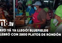 Foto:La vigilia de Mayo Yá en Bluefields/TN8