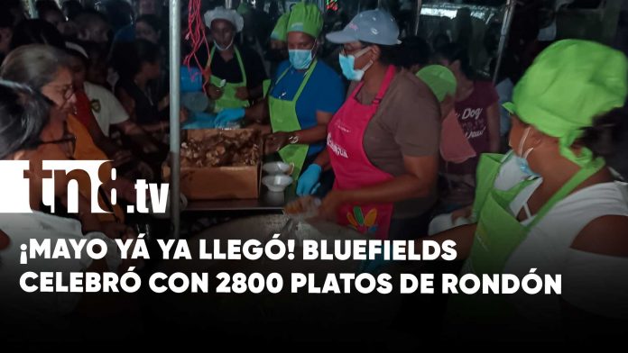 Foto:La vigilia de Mayo Yá en Bluefields/TN8