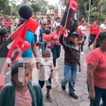 Caminatas llenan de orgullo y patriotismo los departamentos de Nicaragua Foto: Caminatas llenan de orgullo y patriotismo los departamentos de Nicaragua/TN8