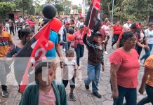 Caminatas llenan de orgullo y patriotismo los departamentos de Nicaragua Foto: Caminatas llenan de orgullo y patriotismo los departamentos de Nicaragua/TN8