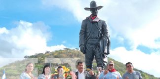 Foto: Jóvenes y comunidades unidas en Nicaragua para honrar la memoria de Sandino/TN8