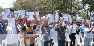 Foto: En honor al general Sandino, hombres y mujeres reciben beneficio de convivencia familiar en Matagalpa, Nicaragua/TN8