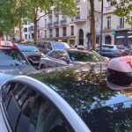 Taxistas paralizan Francia para exigir cambios en las tarifas sanitarias Foto: Manifestaciones en Francia /cortesía