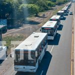 Nuevos buses ASIASTAR refuerzan el transporte público en Nicaragua Foto: ASIASTAR rueda en Nicaragua/TN8