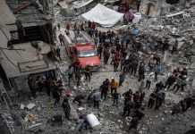 Foto: Gaza sufre una nueva noche de horror /cortesía