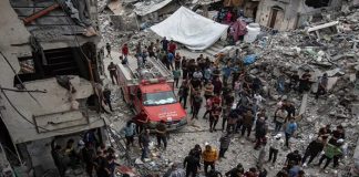 Foto: Gaza sufre una nueva noche de horror /cortesía
