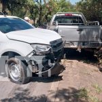 ¡Milagro vial! Escapan ilesos tras múltiple colisión en Jalapa Foto: Brutal choque termina sin heridos en Jalapa, Nueva Segovia / TN8
