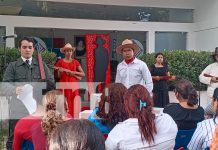 Foto: el Museo Lolita Soriano honró a Blanca Aráuz y al General Sandino/TN8