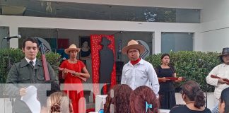 Foto: el Museo Lolita Soriano honró a Blanca Aráuz y al General Sandino/TN8