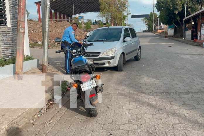 1 Foto:Lesionado en Juigalpa tras no respetar señal de alto/TN8