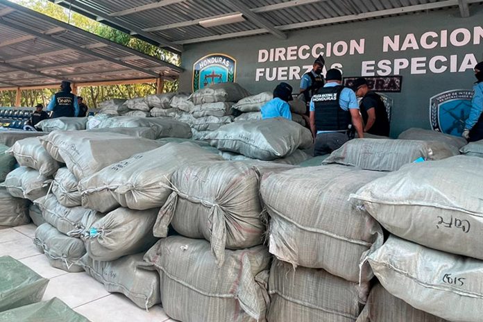 Foto: Operativo exitoso contra el contrabando en Honduras/Cortesía